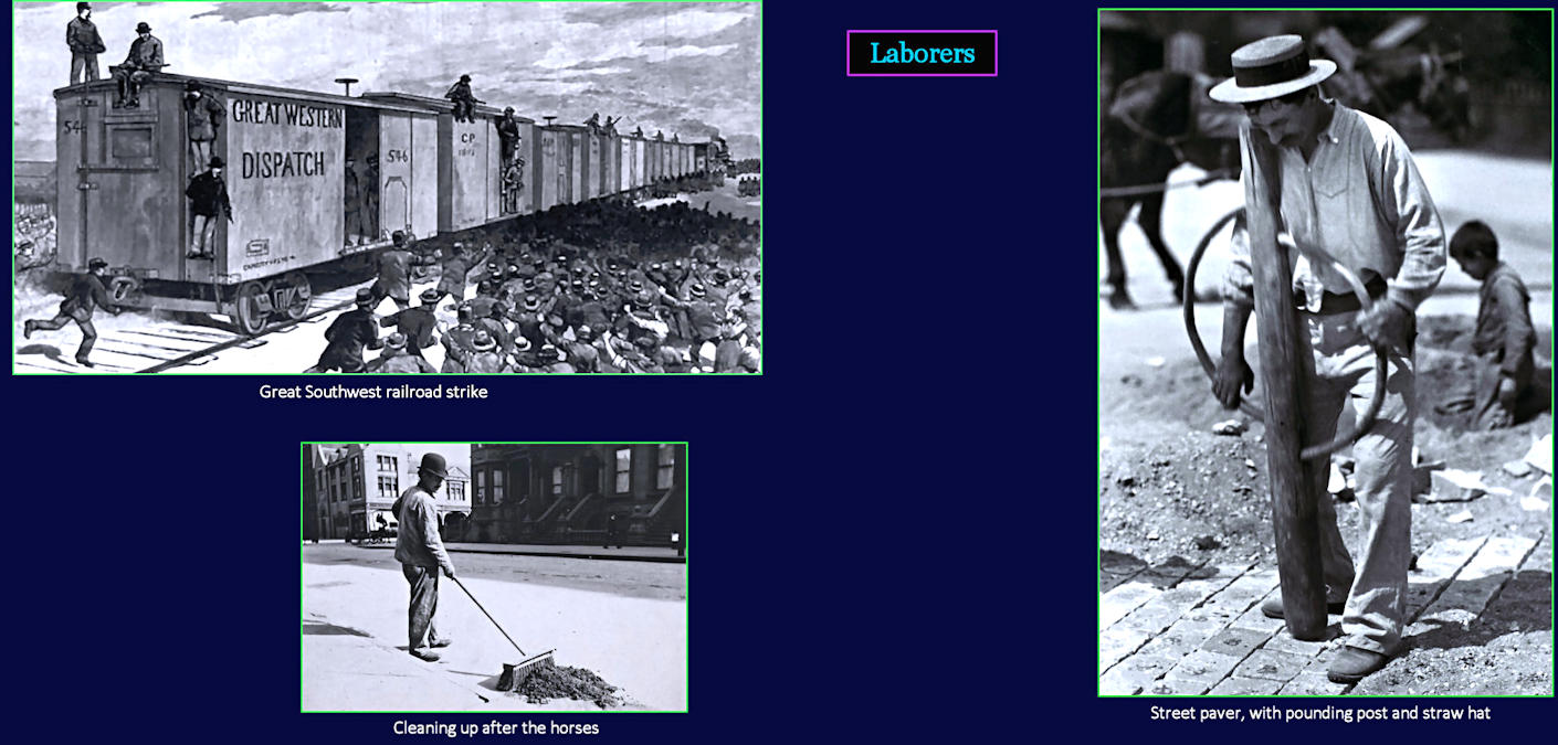Laborers, 1890